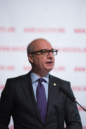 21st International AIDS Conference (AIDS 2016), Durban, South Africa.
Photo shows: TB2016 - Plenaries and Breakouts. José Luis Castro, International Union Against Tuberculosis and Lung Disease. Photo©International AIDS Society/Marcus Rose