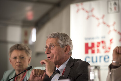 21st International AIDS Conference (AIDS 2016), Durban, South Africa.
Photo shows Anthony Fauci, M.D. NIAID Director, speaking at the Towards an HIV Cure Press Conference.
Photo©International AIDS Society/Steve Forrest/Workers' Photos