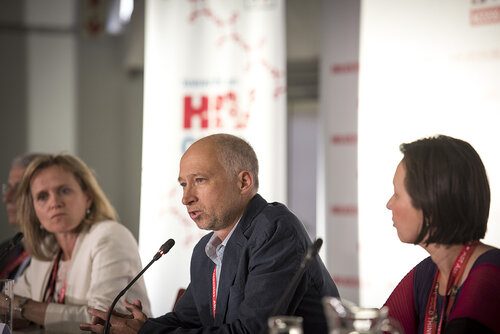 21st International AIDS Conference (AIDS 2016), Durban, South Africa.
Photo shows Steven Deeks, Towards a HIV Symposium Co-Chair, speaking at the Towards an HIV Cure Press Conference.
Photo©International AIDS Society/Steve Forrest/Workers' Photos