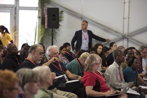 21st International AIDS Conference (AIDS 2016), Durban, South Africa.
Photo shows the Towards an HIV Cure Press Conference.
Photo©International AIDS Society/Steve Forrest/Workers' Photos
