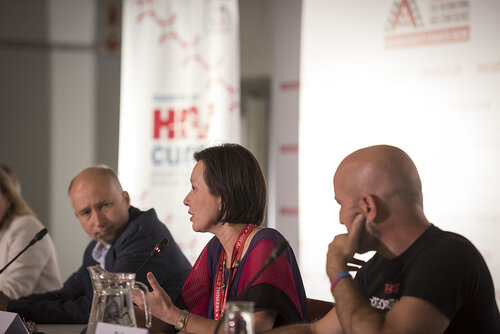 21st International AIDS Conference (AIDS 2016), Durban, South Africa.
Photo shows Jintanat Ananworanich, Global Scientific Strategy Co-author, speaking at the Towards an HIV Cure Press Conference.
Photo©International AIDS Society/Steve Forrest/Workers' Photos