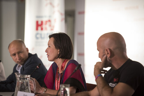 21st International AIDS Conference (AIDS 2016), Durban, South Africa.
Photo shows Jintanat Ananworanich, Global Scientific Strategy Co-author, speaking at the Towards an HIV Cure Press Conference.
Photo©International AIDS Society/Steve Forrest/Workers' Photos