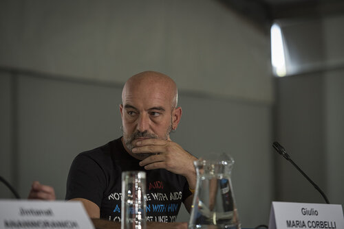 21st International AIDS Conference (AIDS 2016), Durban, South Africa.
Photo shows Giulio Maria Corbelli, European AIDS Treatment Group, at the Towards an HIV Cure Press Conference.
Photo©International AIDS Society/Steve Forrest/Workers' Photos