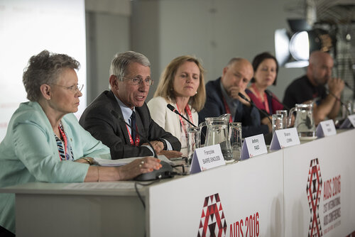 21st International AIDS Conference (AIDS 2016), Durban, South Africa.
Photo shows Anthony Fauci, M.D.
NIAID Director, speaking at the Towards an HIV Cure Press Conference.
Photo©International AIDS Society/Steve Forrest/Workers' Photos