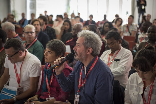 21st International AIDS Conference (AIDS 2016), Durban, South Africa.
Photo shows the Towards an HIV Cure Press Conference.
Photo©International AIDS Society/Steve Forrest/Workers' Photos