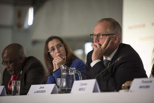 21st International AIDS Conference (AIDS 2016), Durban, South Africa.
Photo shows Jens Lundgren at the TB2016 Press Conference.
Photo©International AIDS Society/Steve Forrest/Workers' Photos