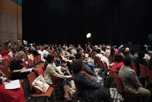21st International AIDS Conference (AIDS 2016), Durban, South Africa.
Photo shows: Nursing HIV 2016. Photo©International AIDS Society/Marcus Rose