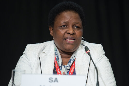 21st International AIDS Conference (AIDS 2016), Durban, South Africa. Photo shows: Nursing 2016. SA Mchunu. Photo©International AIDS Society/Marcus Rose