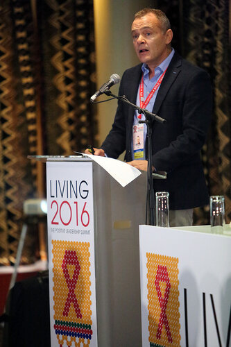21st International AIDS Conference (AIDS 2016), Durban, South Africa.
Saturday 16th July 2016
The Positive Leadership Summit  - Room M22
Speaker : Shaun Mellors
Photo©International AIDS Society/Abhi Indrarajan