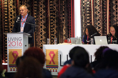 21st International AIDS Conference (AIDS 2016), Durban, South Africa.
Saturday 16th July 2016
The Positive Leadership Summit  - Room M22
Speaker : Shaun Mellors
Photo©International AIDS Society/Abhi Indrarajan