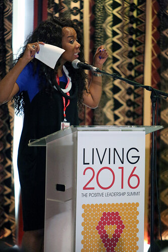 21st International AIDS Conference (AIDS 2016), Durban, South Africa.
Plenary Chair : Prudence Mabele
The Positive Leadership Summit  - Room M22
Photo©International AIDS Society/Abhi Indrarajan