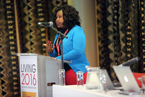 21st International AIDS Conference (AIDS 2016), Durban, South Africa.
The Positive Leadership Summit  - Room M22
Speaker : Janet Bihla
Photo©International AIDS Society/Abhi Indrarajan