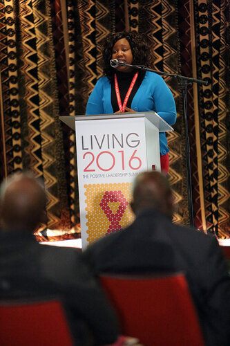 21st International AIDS Conference (AIDS 2016), Durban, South Africa.
The Positive Leadership Summit  - Room M22
Speaker : Janet Bihla
Photo©International AIDS Society/Abhi Indrarajan