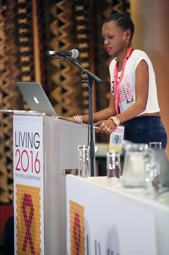 21st International AIDS Conference (AIDS 2016), Durban, South Africa.
Plenary Chair : Daughtie Ogutu
The Positive Leadership Summit  - Room M22
Photo©International AIDS Society/Abhi Indrarajan