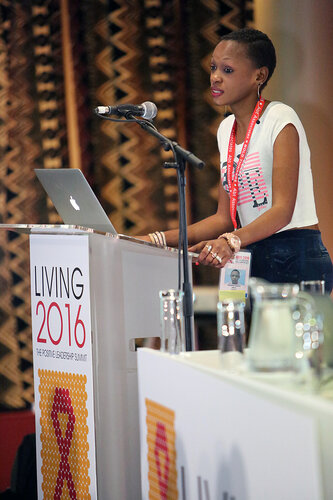 21st International AIDS Conference (AIDS 2016), Durban, South Africa.
Plenary Chair : Daughtie Ogutu
The Positive Leadership Summit  - Room M22
Photo©International AIDS Society/Abhi Indrarajan