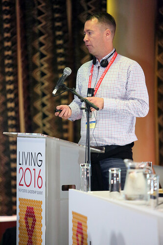 21st International AIDS Conference (AIDS 2016), Durban, South Africa.
Speaker : Andrew Seale
The Positive Leadership Summit  - Room M22
Photo©International AIDS Society/Abhi Indrarajan