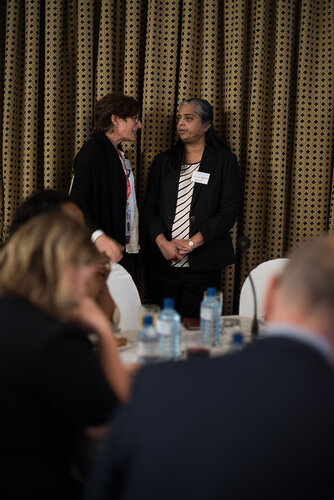 21st International AIDS Conference (AIDS 2016), Durban, South Africa. Photo shows: ILF/CIPHER Thematic Roundtable on Paediatric ARVs. Photo©International AIDS Society/Marcus Rose