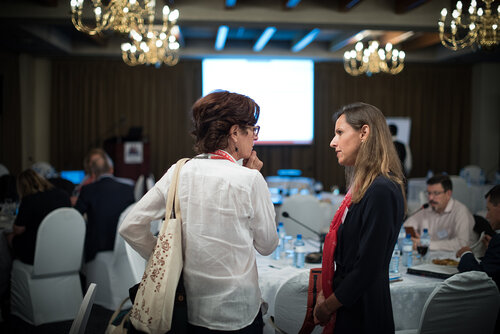 21st International AIDS Conference (AIDS 2016), Durban, South Africa. Photo shows: ILF/CIPHER Thematic Roundtable on Paediatric ARVs. Photo©International AIDS Society/Marcus Rose