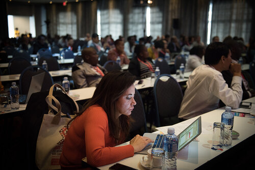 21st International AIDS Conference (AIDS 2016), Durban, South Africa.
Photo shows: Global HIV Clinical Forum: Integrase Inhibitors. Photo©International AIDS Society/Marcus Rose