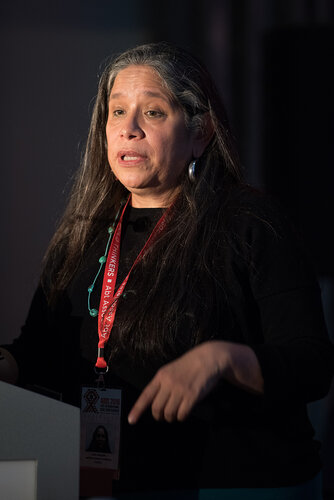 21st International AIDS Conference (AIDS 2016), Durban, South Africa.
Photo shows: Global HIV Clinical Forum: Integrase Inhibitors. Speaker: Ava Avalos Photo©International AIDS Society/Marcus Rose