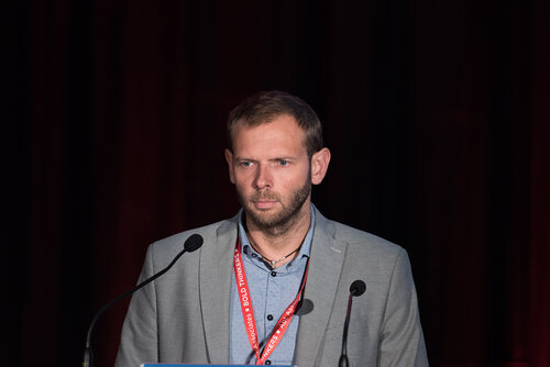 21st International AIDS Conference (AIDS 2016), Durban, South Africa.
Photo shows: Global HIV Clinical Forum: Integrase Inhibitors. Speaker: Juan Ambrosioni. Photo©International AIDS Society/Marcus Rose