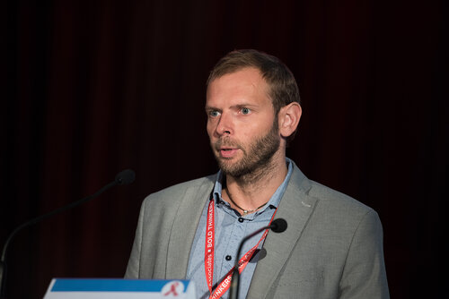 21st International AIDS Conference (AIDS 2016), Durban, South Africa.
Photo shows: Global HIV Clinical Forum: Integrase Inhibitors. Speaker: Juan Ambrosioni. Photo©International AIDS Society/Marcus Rose