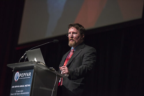 21st International AIDS Conference (AIDS 2016), Durban, South Africa.
Photo shows PEPFAR Annual Meeting.
Photo©International AIDS Society/Steve Forrest/Workers' Photos