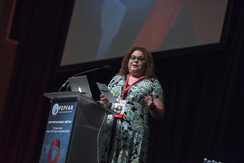 21st International AIDS Conference (AIDS 2016), Durban, South Africa.
Photo shows PEPFAR Annual Meeting.
Photo©International AIDS Society/Steve Forrest/Workers' Photos