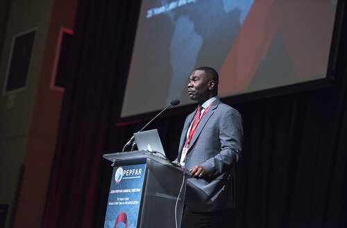 21st International AIDS Conference (AIDS 2016), Durban, South Africa.
Photo shows PEPFAR Annual Meeting.
Photo©International AIDS Society/Steve Forrest/Workers' Photos