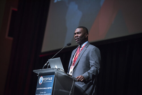 21st International AIDS Conference (AIDS 2016), Durban, South Africa.
Photo shows PEPFAR Annual Meeting.
Photo©International AIDS Society/Steve Forrest/Workers' Photos