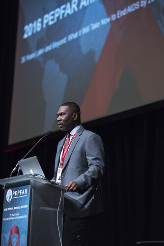 21st International AIDS Conference (AIDS 2016), Durban, South Africa.
Photo shows PEPFAR Annual Meeting.
Photo©International AIDS Society/Steve Forrest/Workers' Photos