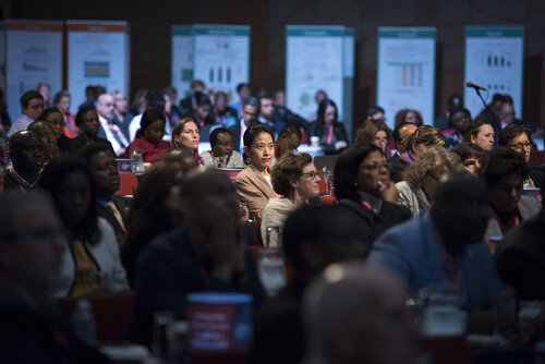 21st International AIDS Conference (AIDS 2016), Durban, South Africa.
Photo shows PEPFAR Annual Meeting.
Photo©International AIDS Society/Steve Forrest/Workers' Photos