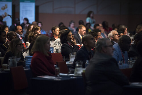 21st International AIDS Conference (AIDS 2016), Durban, South Africa.
Photo shows PEPFAR Annual Meeting.
Photo©International AIDS Society/Steve Forrest/Workers' Photos