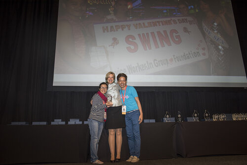 21st International AIDS Conference (AIDS 2016), Durban, South Africa.
Photo shows the PEPFAR Annual Awards ceremony.
Photo©International AIDS Society/Steve Forrest/Workers' Photos