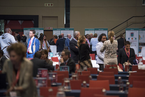 21st International AIDS Conference (AIDS 2016), Durban, South Africa.
Photo shows the PEPFAR Annual Awards ceremony.
Photo©International AIDS Society/Steve Forrest/Workers' Photos