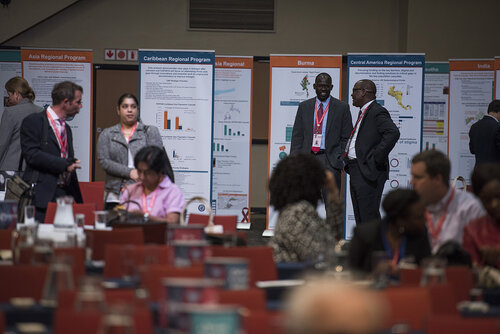 21st International AIDS Conference (AIDS 2016), Durban, South Africa.
Photo shows the PEPFAR Annual Awards ceremony.
Photo©International AIDS Society/Steve Forrest/Workers' Photos