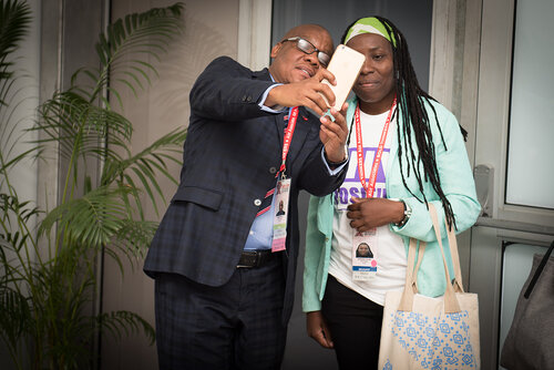 21st International AIDS Conference (AIDS 2016), Durban, South Africa. Photo shows: UNDP Press Conference. Photo©International AIDS Society/Marcus Rose
