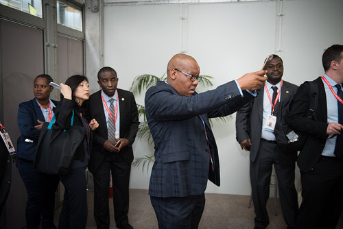 21st International AIDS Conference (AIDS 2016), Durban, South Africa. Photo shows: UNDP Press Conference. Photo©International AIDS Society/Marcus Rose
