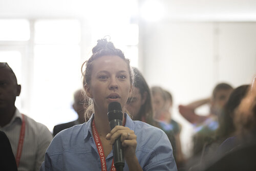21st International AIDS Conference (AIDS 2016), Durban, South Africa.
Photo shows HIV Prevention and Treatment among Women and Girls" Press Conference.
Photo©International AIDS Society/Steve Forrest/Workers' Photos