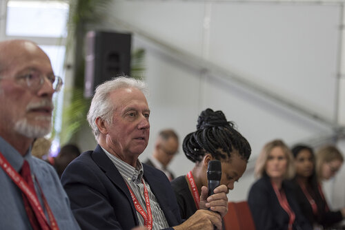 21st International AIDS Conference (AIDS 2016), Durban, South Africa.
Photo shows HIV Prevention and Treatment among Women and Girls" Press Conference.
Photo©International AIDS Society/Steve Forrest/Workers' Photos