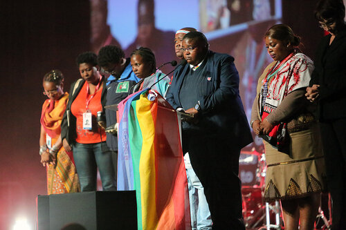 21st International AIDS Conference (AIDS 2016), Durban, South Africa.
Monday 18th July 2016, VENUE : Durban ICC Main Hall
Opening Ceremony

Photo©International AIDS Society/Abhi Indrarajan