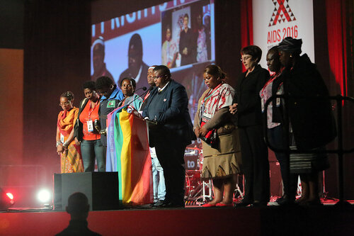 21st International AIDS Conference (AIDS 2016), Durban, South Africa.
Monday 18th July 2016, VENUE : Durban ICC Main Hall
Opening Ceremony

Photo©International AIDS Society/Abhi Indrarajan