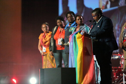21st International AIDS Conference (AIDS 2016), Durban, South Africa.
Monday 18th July 2016, VENUE : Durban ICC Main Hall
Opening Ceremony

Photo©International AIDS Society/Abhi Indrarajan