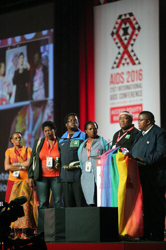21st International AIDS Conference (AIDS 2016), Durban, South Africa.
Monday 18th July 2016, VENUE : Durban ICC Main Hall
Opening Ceremony

Photo©International AIDS Society/Abhi Indrarajan