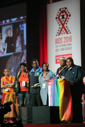 21st International AIDS Conference (AIDS 2016), Durban, South Africa.
Monday 18th July 2016, VENUE : Durban ICC Main Hall
Opening Ceremony

Photo©International AIDS Society/Abhi Indrarajan