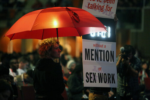21st International AIDS Conference (AIDS 2016), Durban, South Africa.
Monday 18th July 2016, VENUE : Durban ICC Main Hall
Opening Ceremony
Activists at the opening ceremony
Photo©International AIDS Society/Abhi Indrarajan
