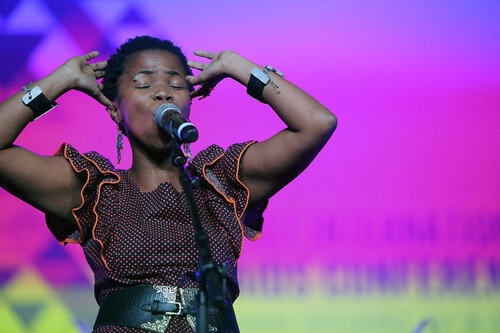 21st International AIDS Conference (AIDS 2016), Durban, South Africa.
Monday 18th July 2016, VENUE : Durban ICC Main Hall
Opening Ceremony
Closing Musical Performance by Freshly Ground
Photo©International AIDS Society/Abhi Indrarajan