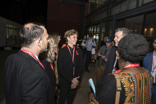 21st International AIDS Conference (AIDS 2016), Durban, South Africa.
Photo shows Backstage before the Opening Ceremony.
Photo©International AIDS Society/Steve Forrest/Workers' Photos