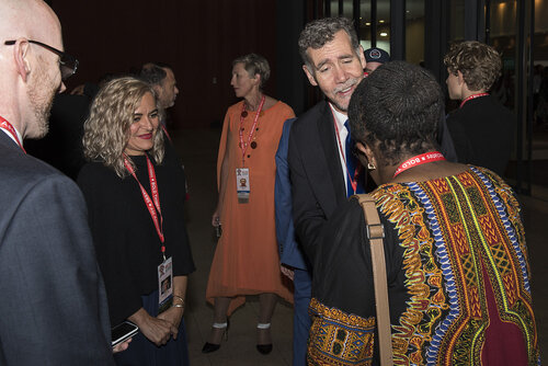 21st International AIDS Conference (AIDS 2016), Durban, South Africa.
Photo shows Backstage before the Opening Ceremony.
Photo©International AIDS Society/Steve Forrest/Workers' Photos
