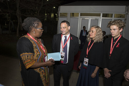 21st International AIDS Conference (AIDS 2016), Durban, South Africa.
Photo shows Backstage before the Opening Ceremony.
Photo©International AIDS Society/Steve Forrest/Workers' Photos